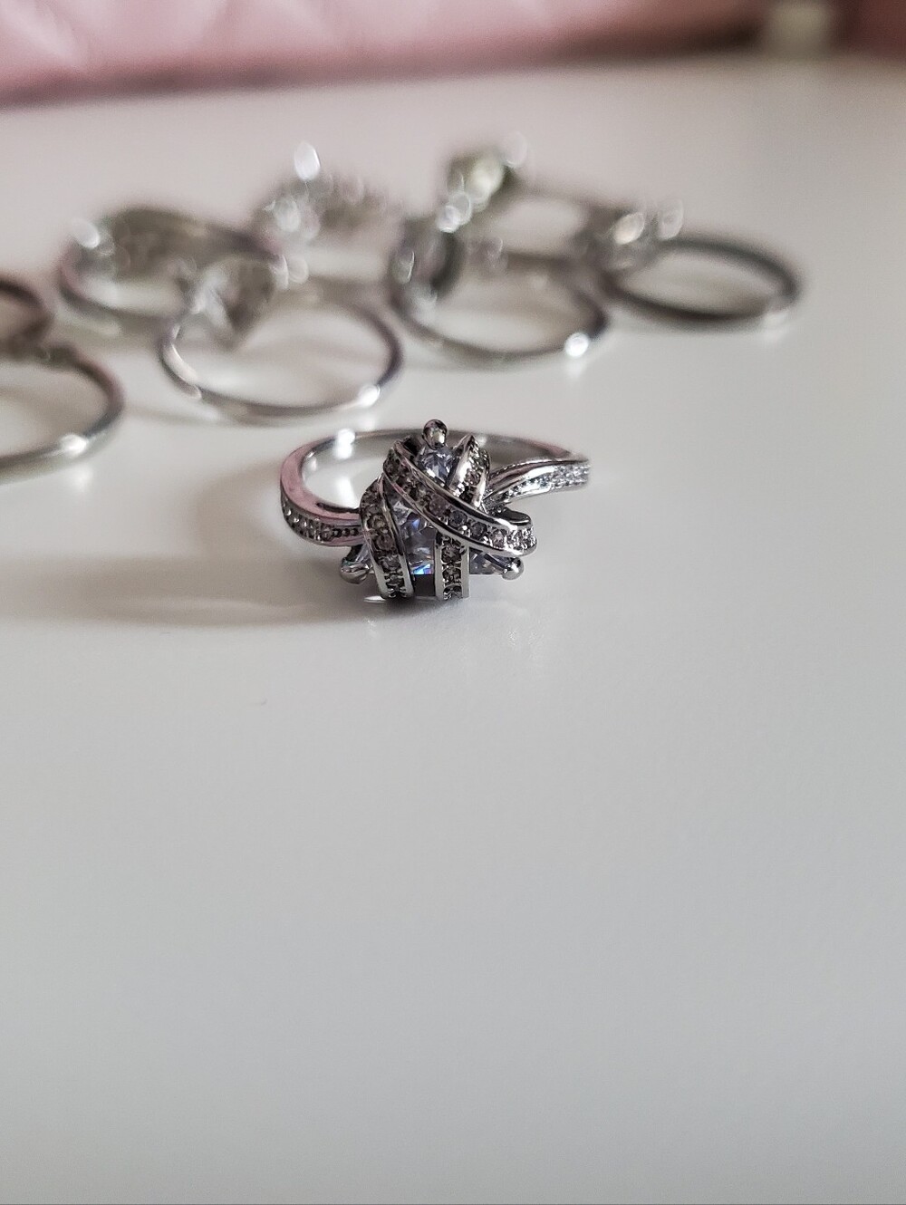 13 Charmed Aroma Silver Rings